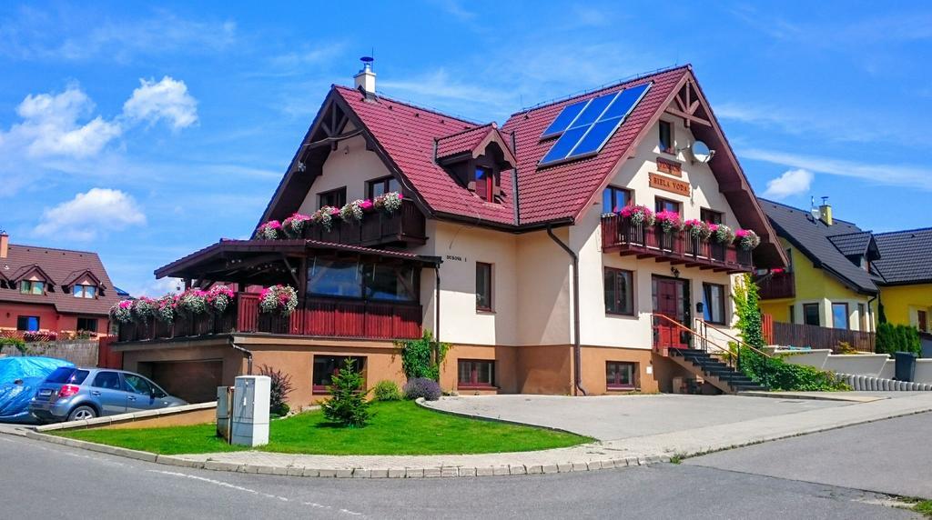 Penzión Biela Voda Vel'ka Lomnica Exterior foto